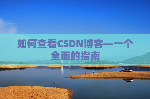 如何查看CSDN博客—一个全面的指南