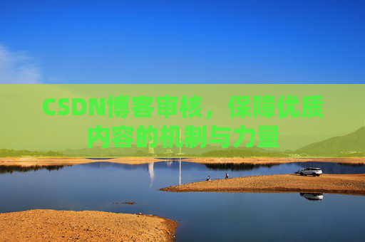 CSDN博客审核，保障优质内容的机制与力量